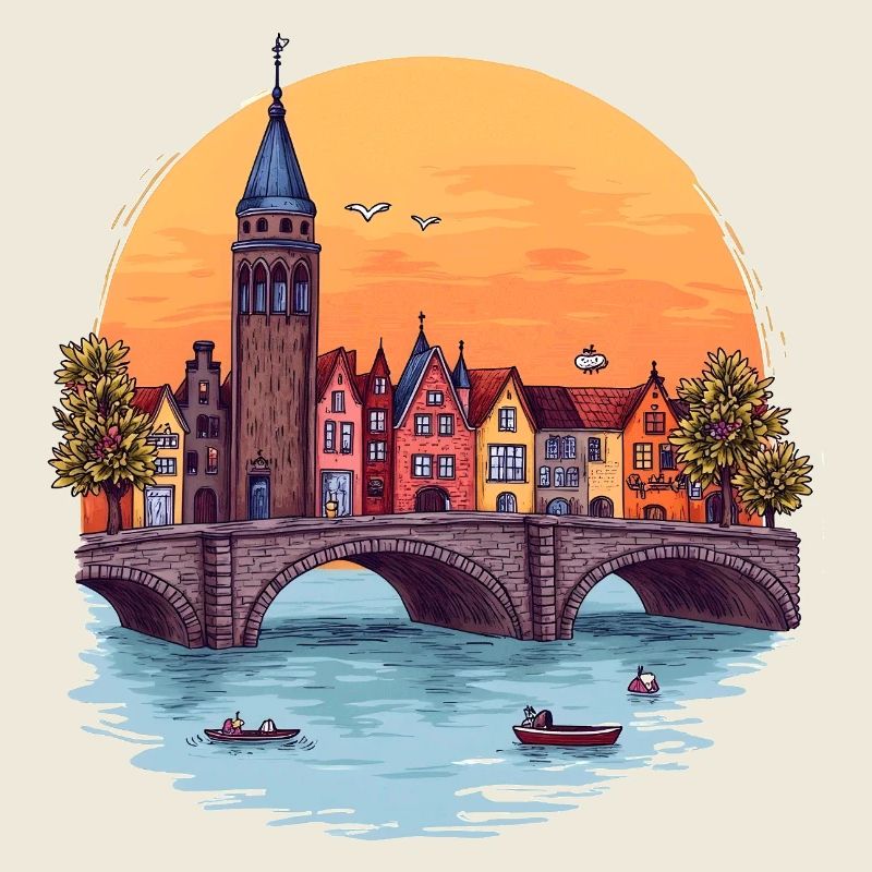Amsterdam Skyline -