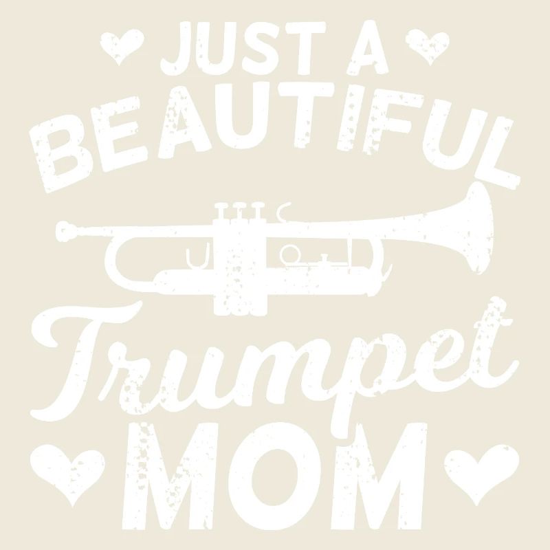 Nur eine schöne Trompeten Mama