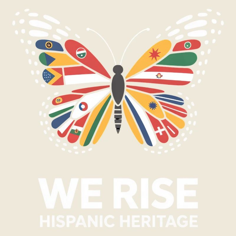We Rise Hispanic Heritage Butterfly Diversity
