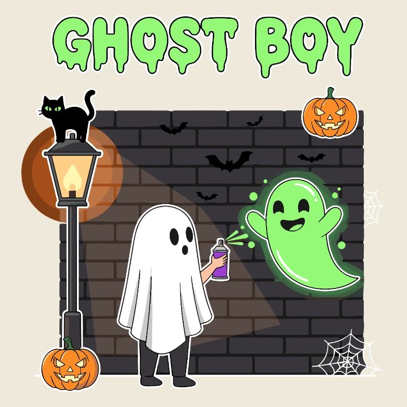 Geisterjunge Halloween