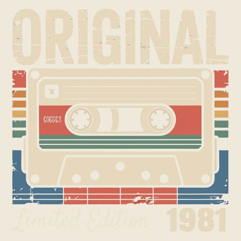 45. Jubiläum – Vintage-Geschenk 1981