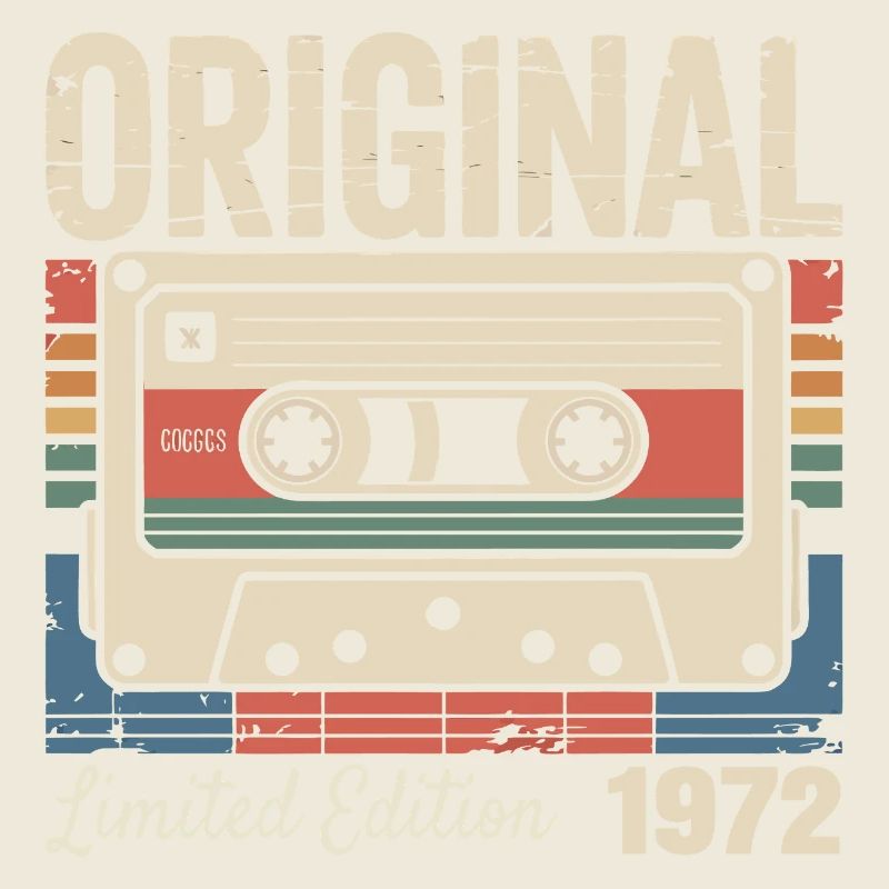 54. Jubiläum – Vintage-Geschenk 1972