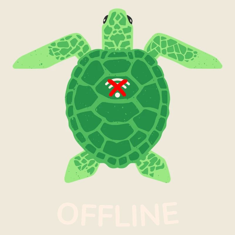Mode hors ligne Tortue
