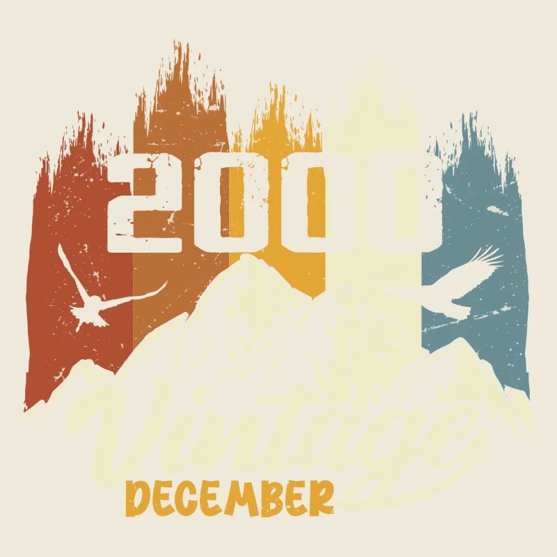 Geburtstagsgeschenk geboren im Dezember 2000