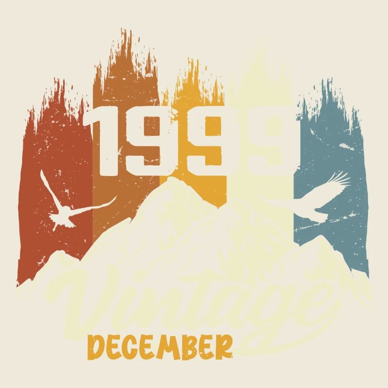 Geburtstagsgeschenk geboren im Dezember 1999