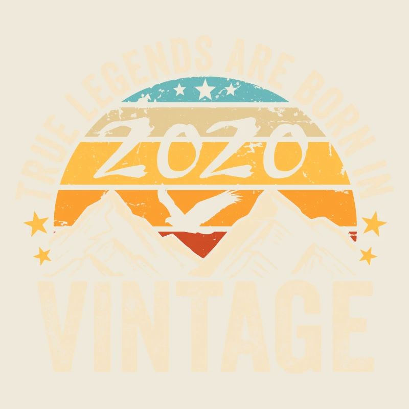 Vintage 2020 Vintage 2020 Geburtstagsgeschenk