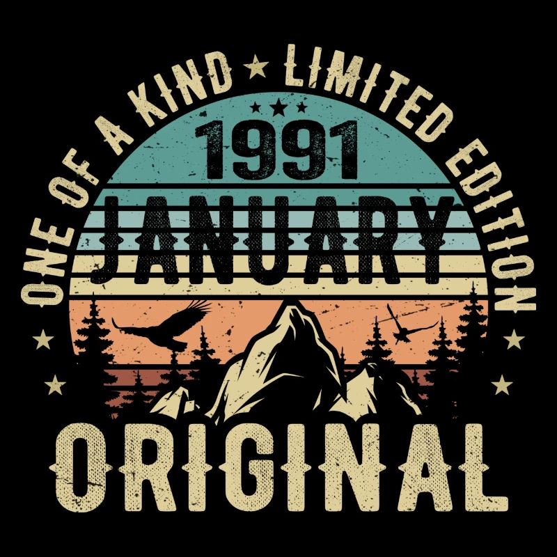 Geburtstagsgeschenk Januar 1991 - January 1991