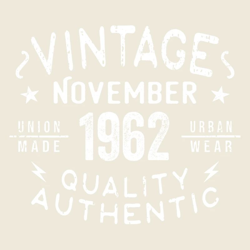November 1962 Geburtstagsgeschenk im November 1962