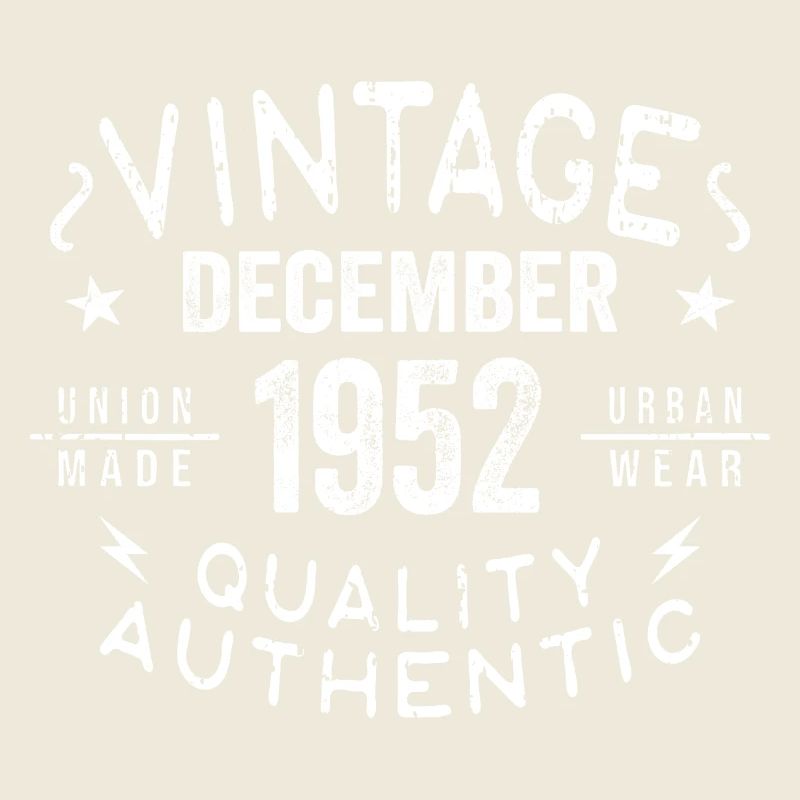 December 1952 - Great since December 1952