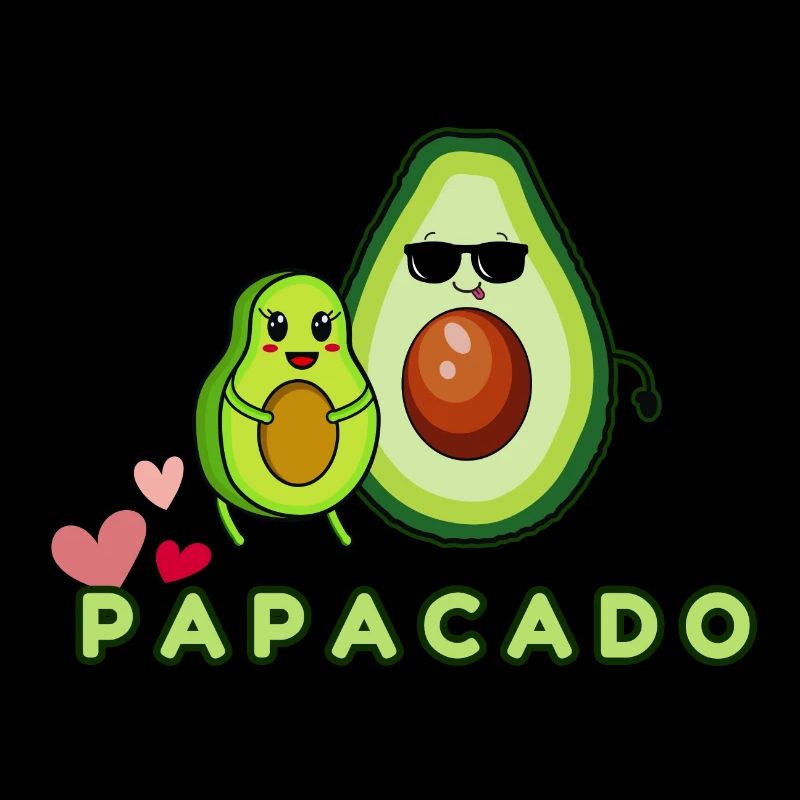Lustiger Spruch Papacado Avocado