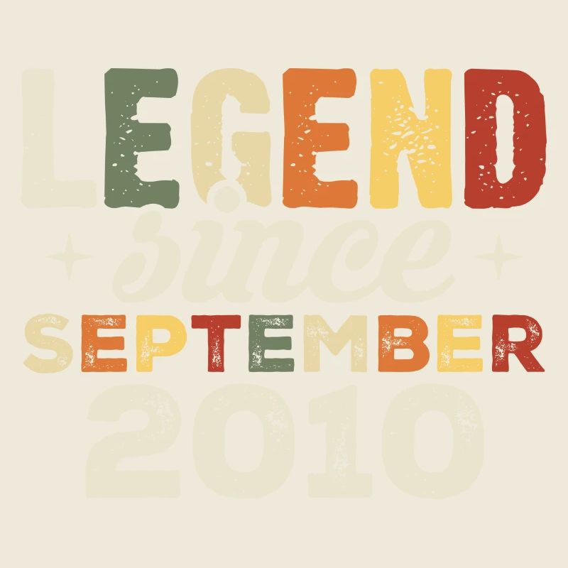 Legendär seit September 2010 Geburtstag September