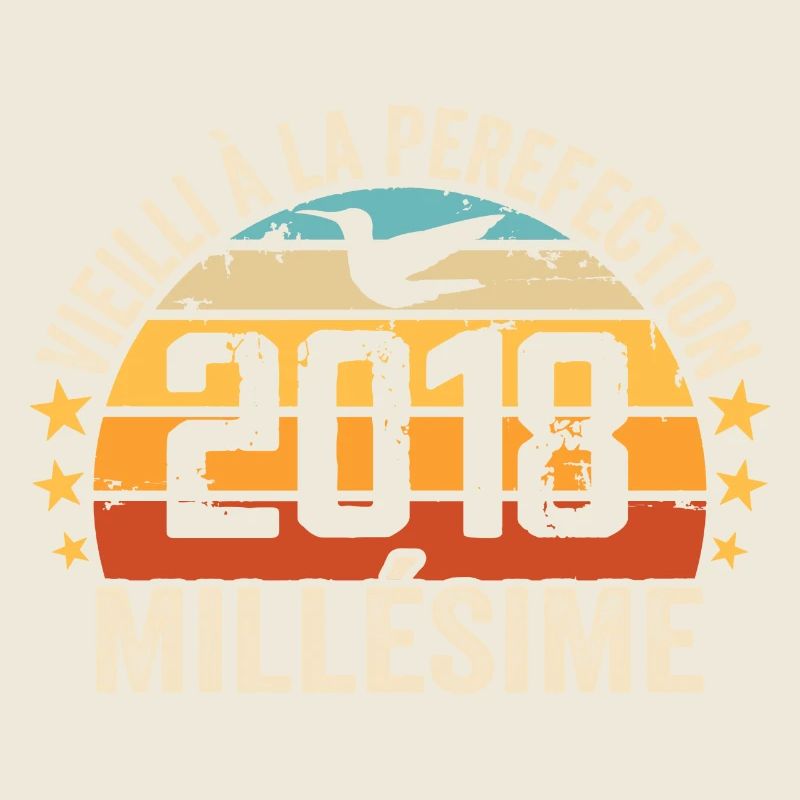 Vintage 2018 Retro Birthday Gift 2018