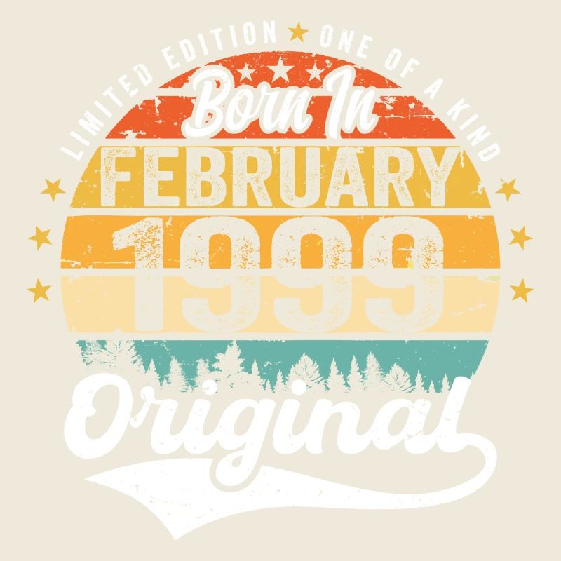 Born in February 1999 - Birthday Gift