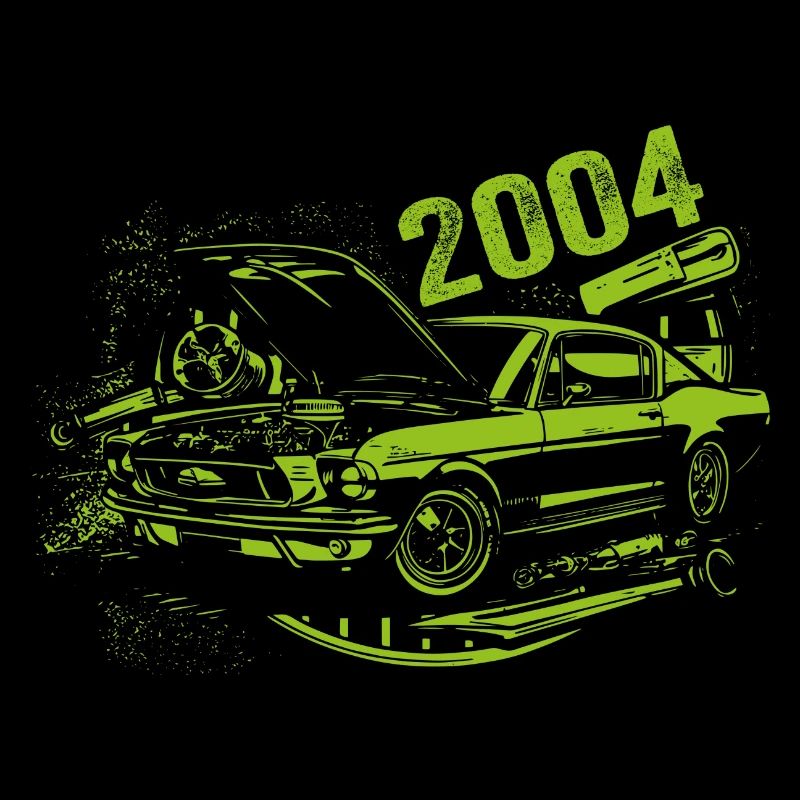 2004 Geburtstag Oldtimer Modell 2004 Vintage 2004