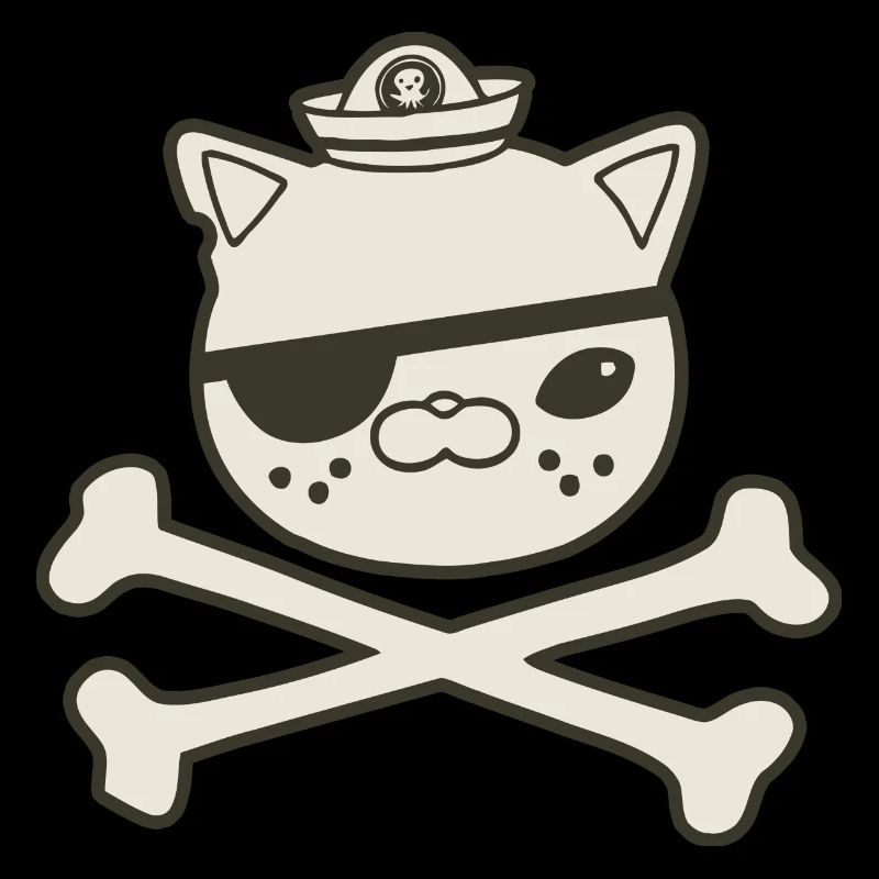 Pirate Funny Graphique