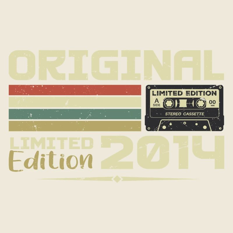 Retro 2014 Geburtstagsgeschenk Geboren im Jahr 2014 Original