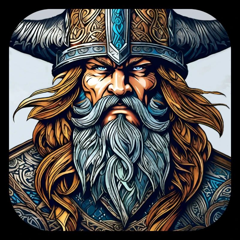 Proud Viking Warrior Germanic