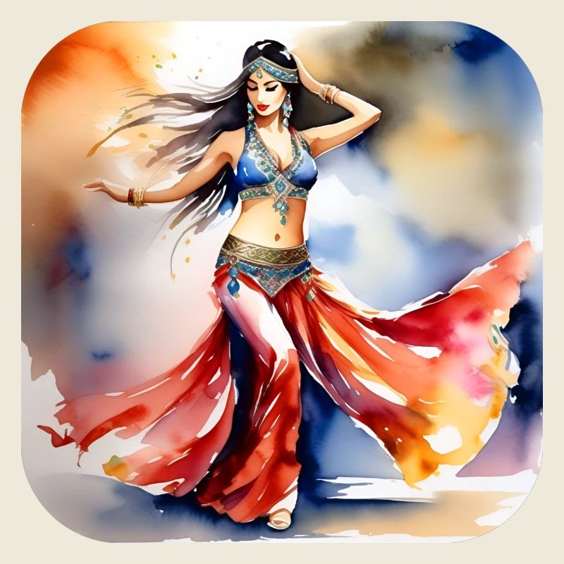 Danseuse orientale mystique