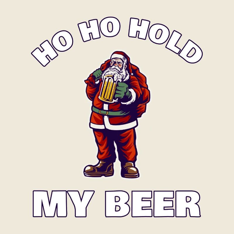 Weihnachtsmann Halte Mein Bier