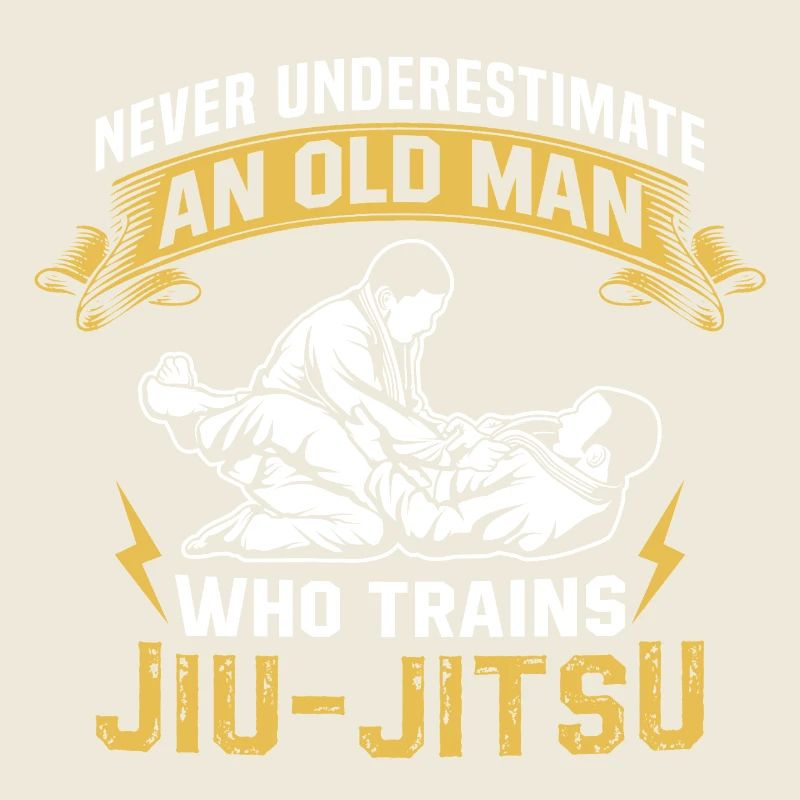 Never Underestimate Old Man Who Trains Jiu Jitsu