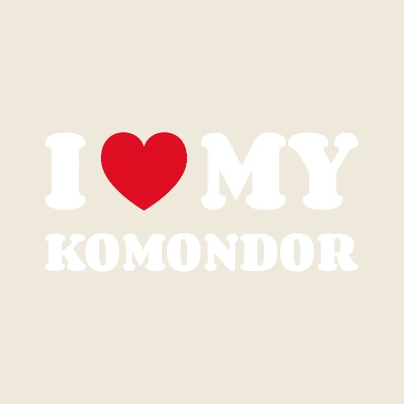 J’aime mon Komondor