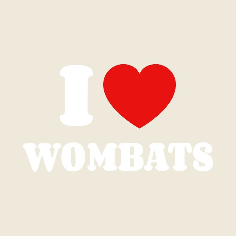 J’adore les wombats
