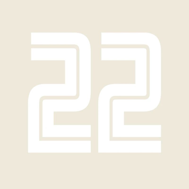 Trikotnummer 22 – Geschenk zum 22. Geburtstag