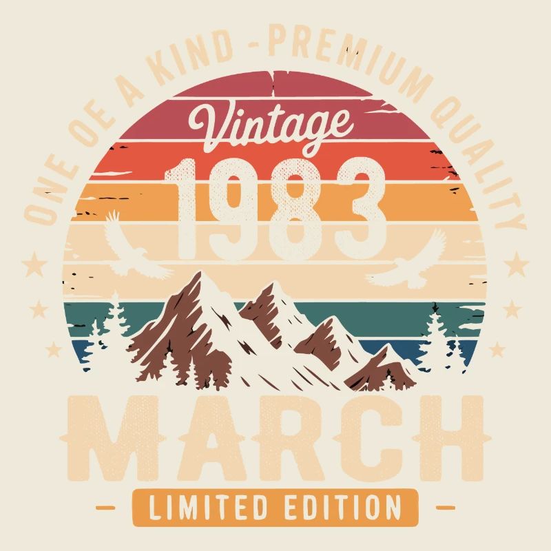 March 1983 43rd Anniversary Gift March 1983