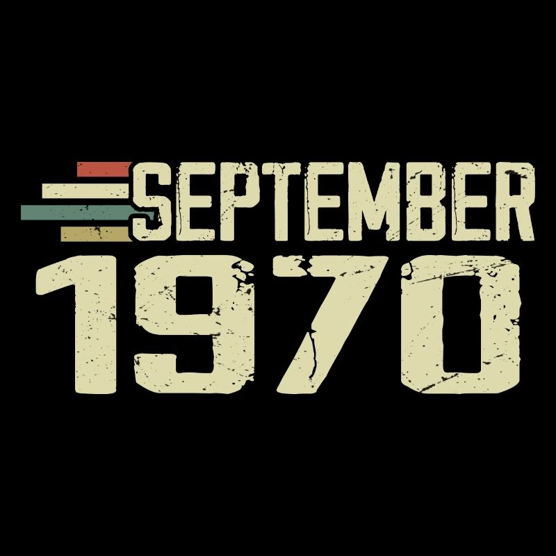 Septembre 1970 Idée cadeau Vintage Septembre 1970