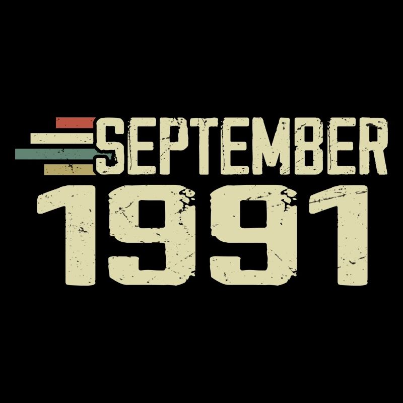 September 1991 Vintage Geschenkidee September 1991