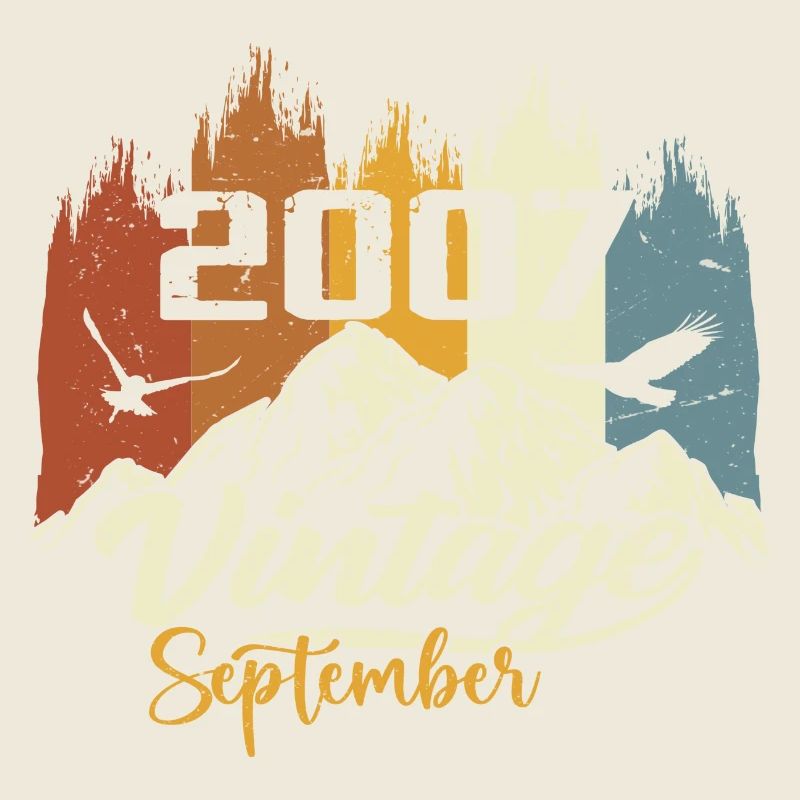 Legends Were Born In September 2007 Vintage 2007