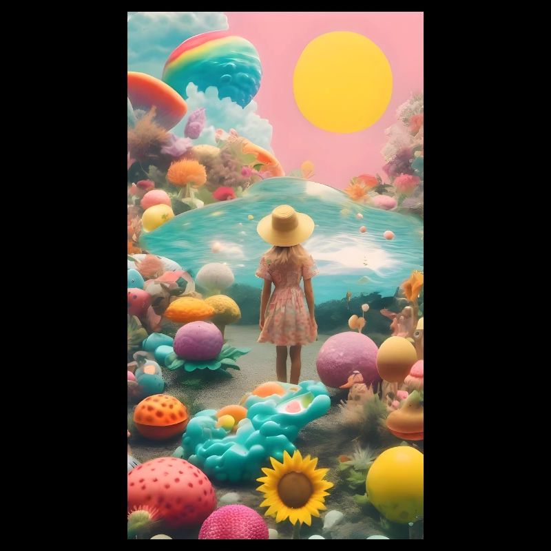 Mädchen im Wunderland