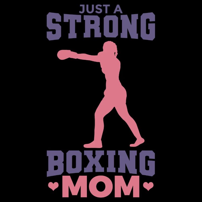 Nur eine starke Boxer Mama