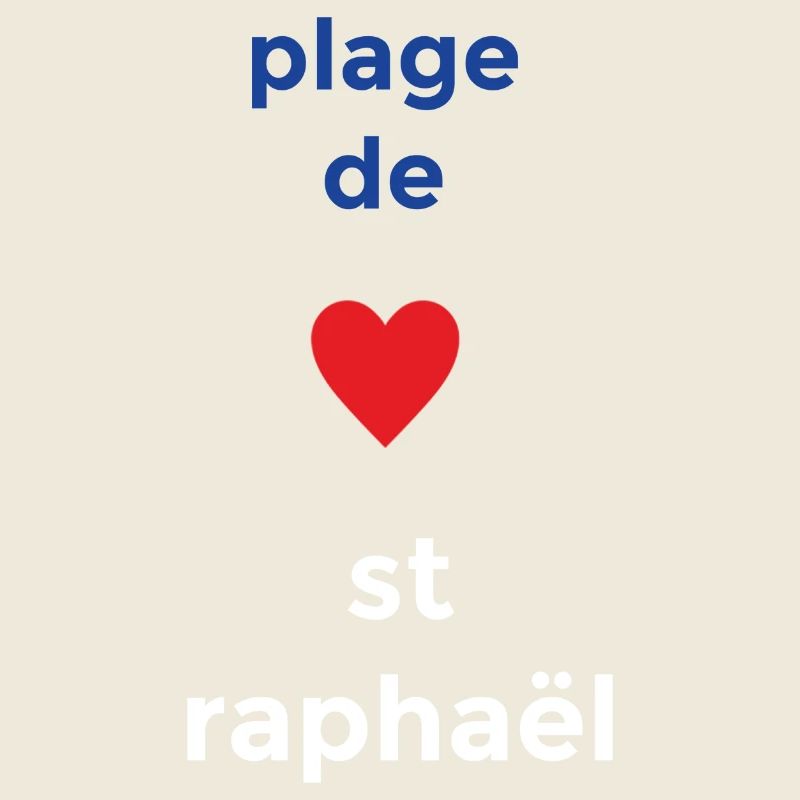 Heartfelt love for the Plage de Saint-Raphaël