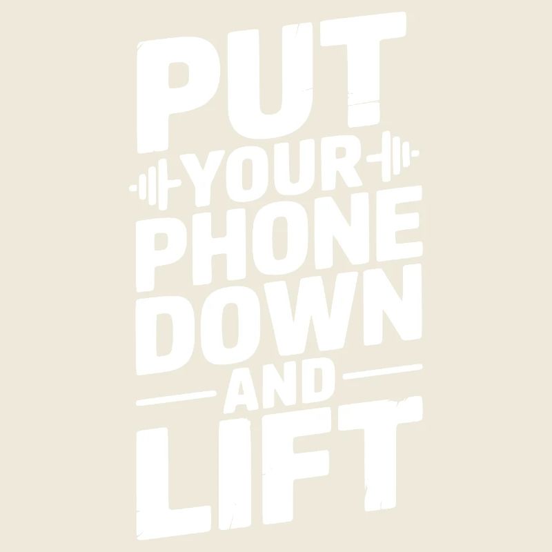 Posez votre téléphone et soulevez-le