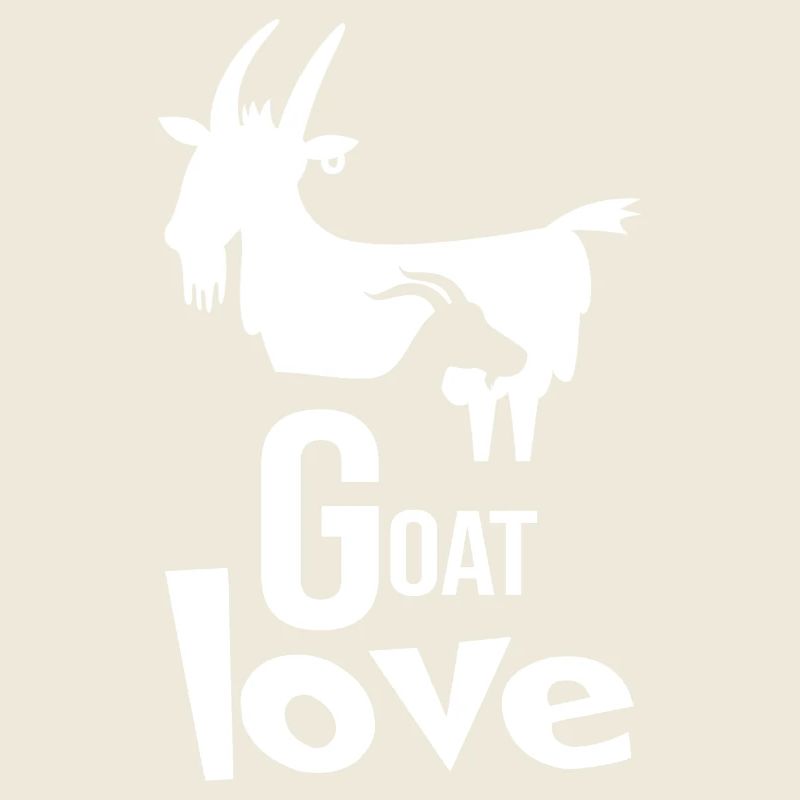 Ziegenbock Ziege "goat love" ziegenbart