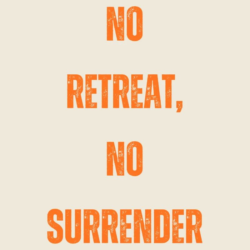 Pas de retraite, pas de reddition !