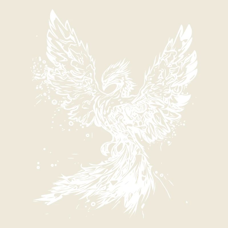 Symbole magique de l’immortalité et de la force du phénix