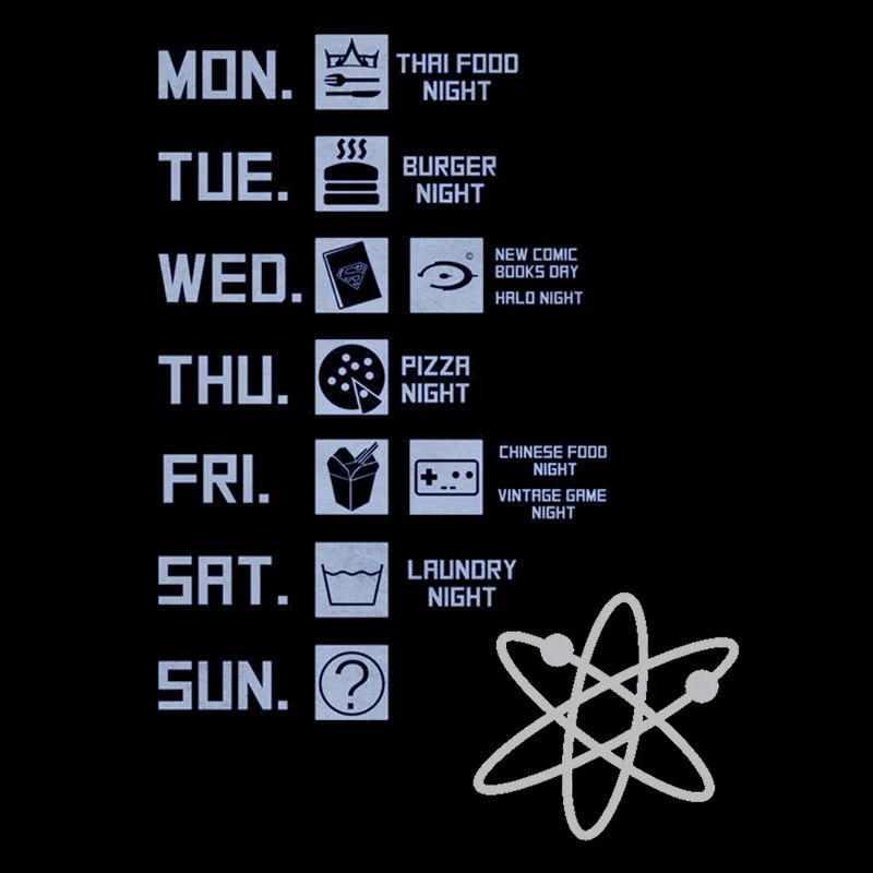 Retro Weekly Planning Illustration