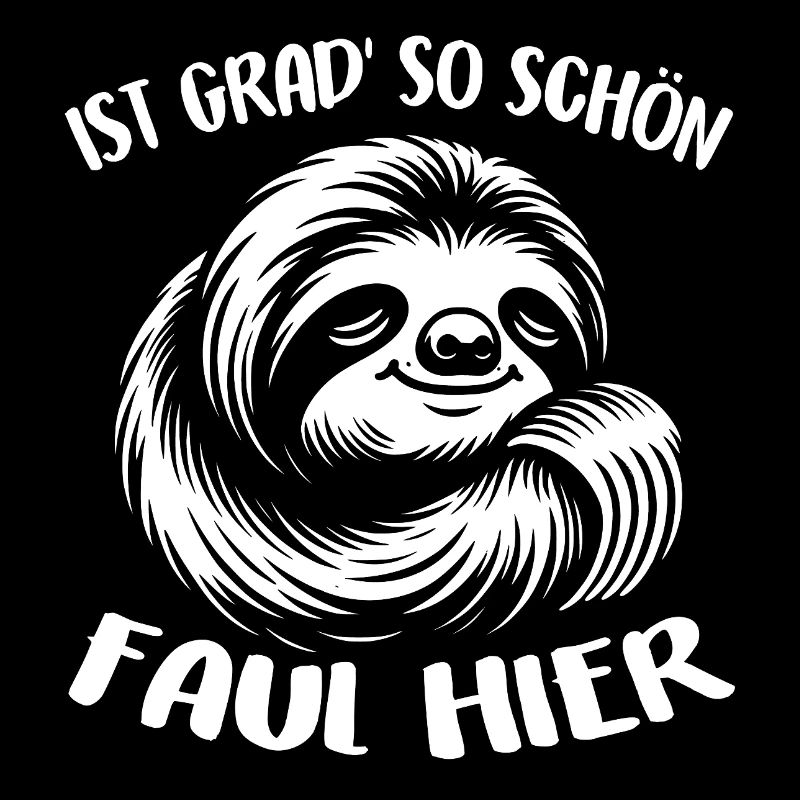 Süßes schläfriges Faultier cool bleiben