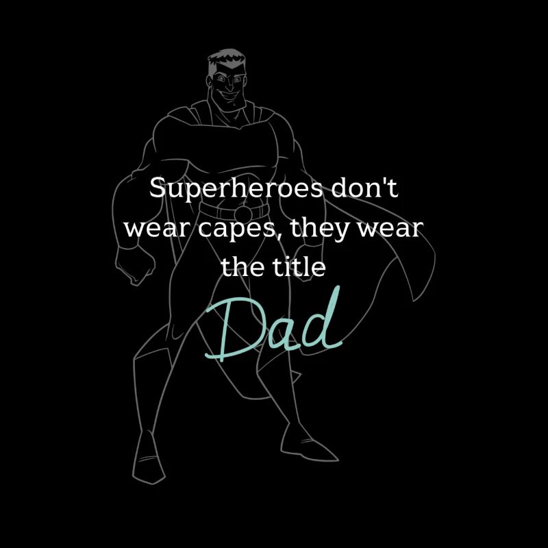 Superheld Papa