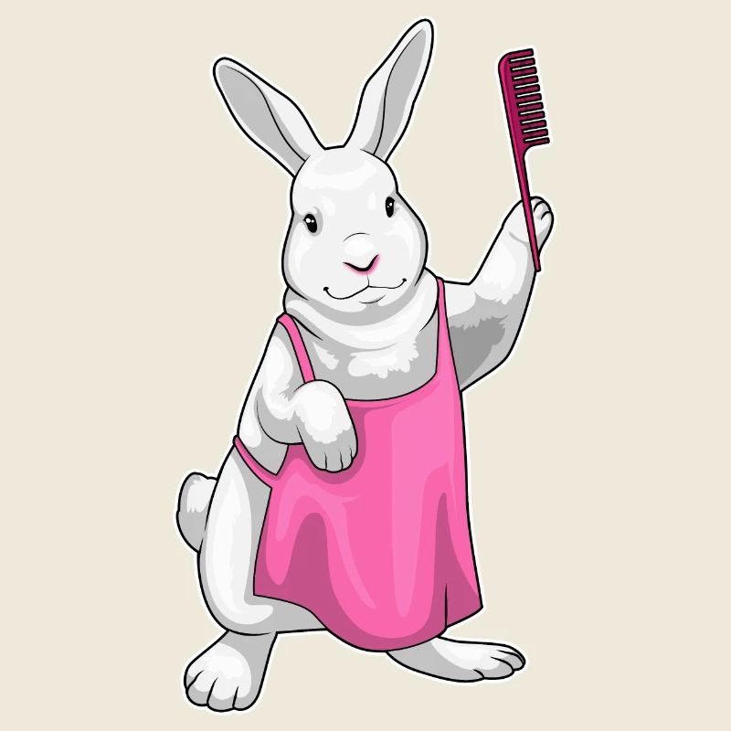 Hase Friseur Kamm