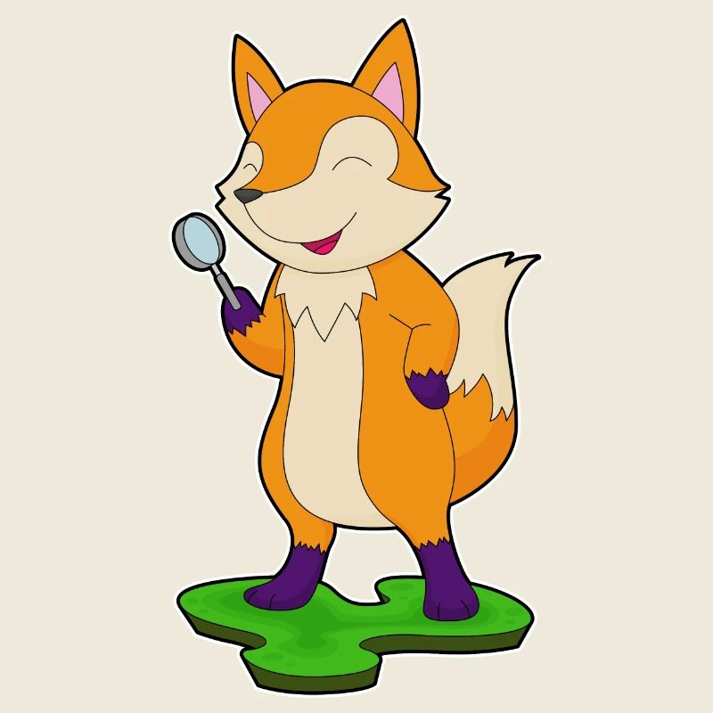 Fox Detective Magnifying Glass