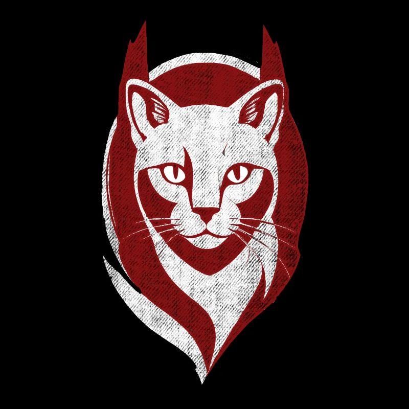 Cooles Katzenlogo Katze Kitten