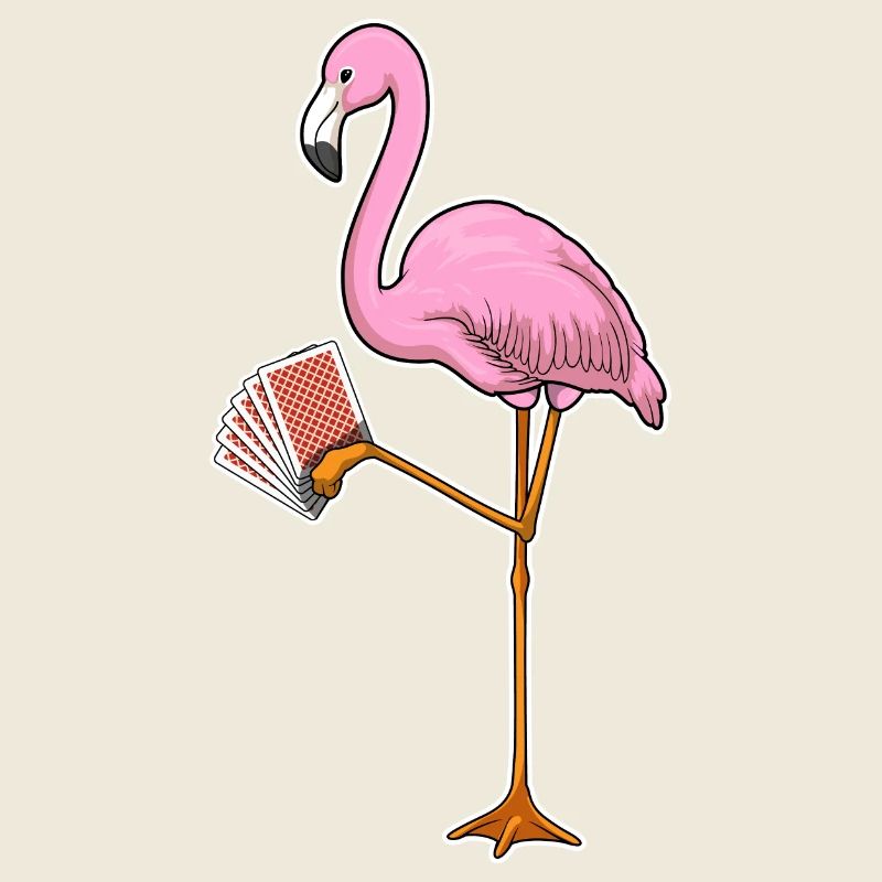 Flamingo Poker Pokerkarten