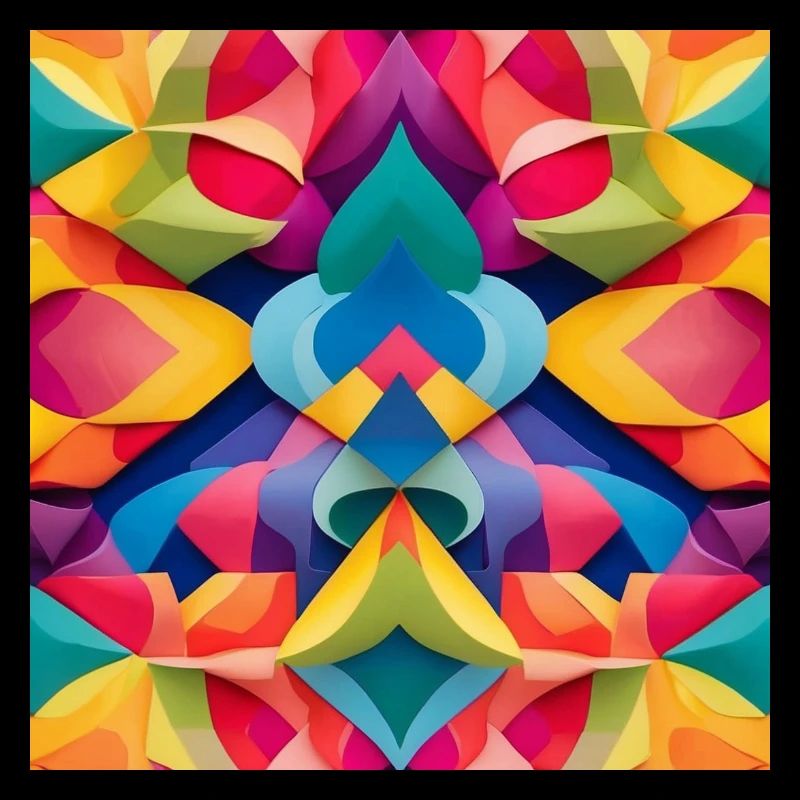Farbenfrohes Muster