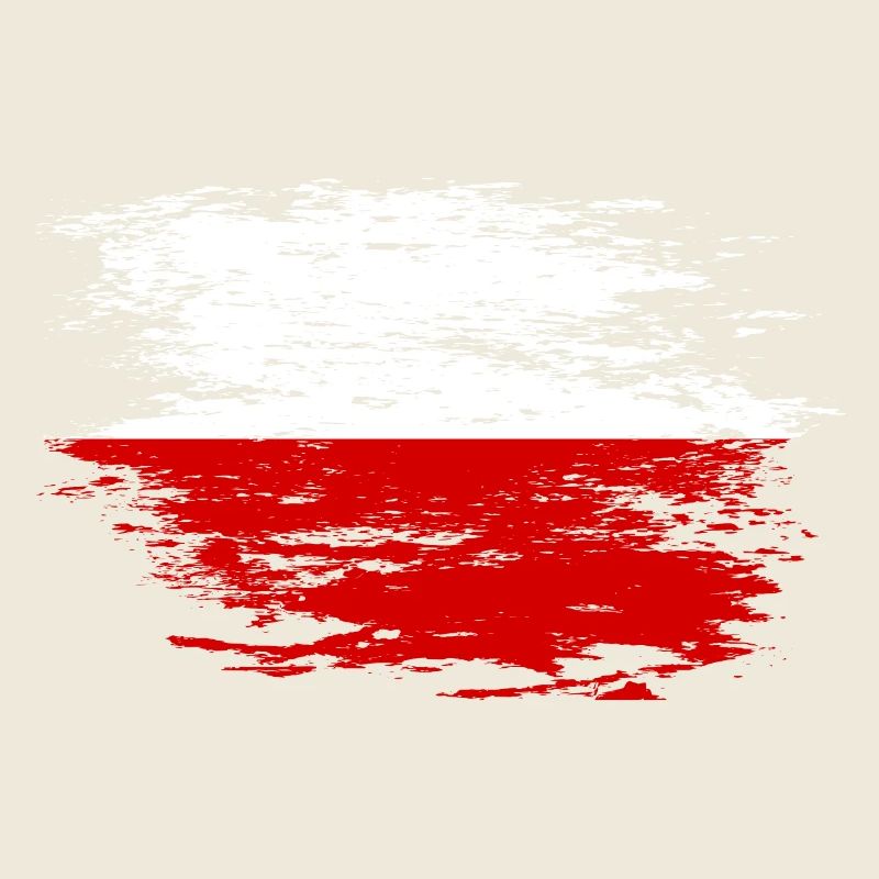 Drapeau polonais utilisé