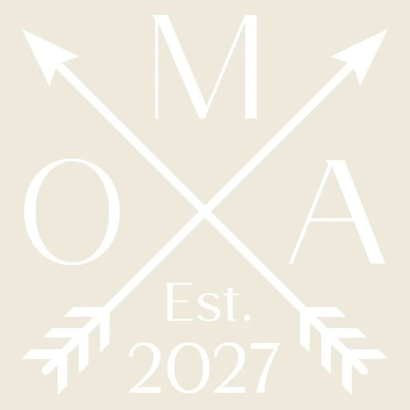 Befördert Zur Oma est. 2027 Stolze Oma 2027