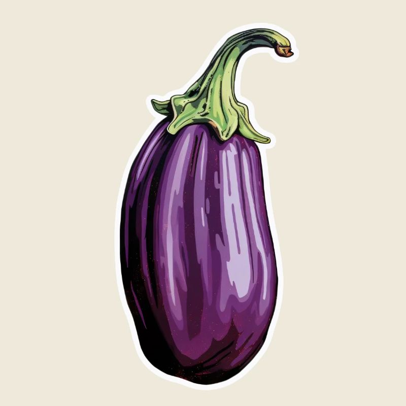 Aubergine elongated