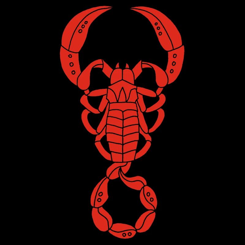 Scorpion rouge